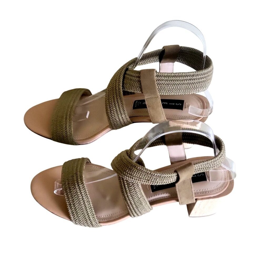 Steven By Steven Madden Block Heel Textured Strap… - image 4